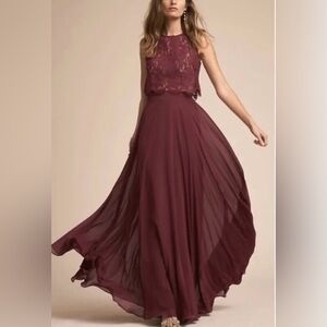 NWOT Jenny Yoo Hampton Skirt (BHLDN)